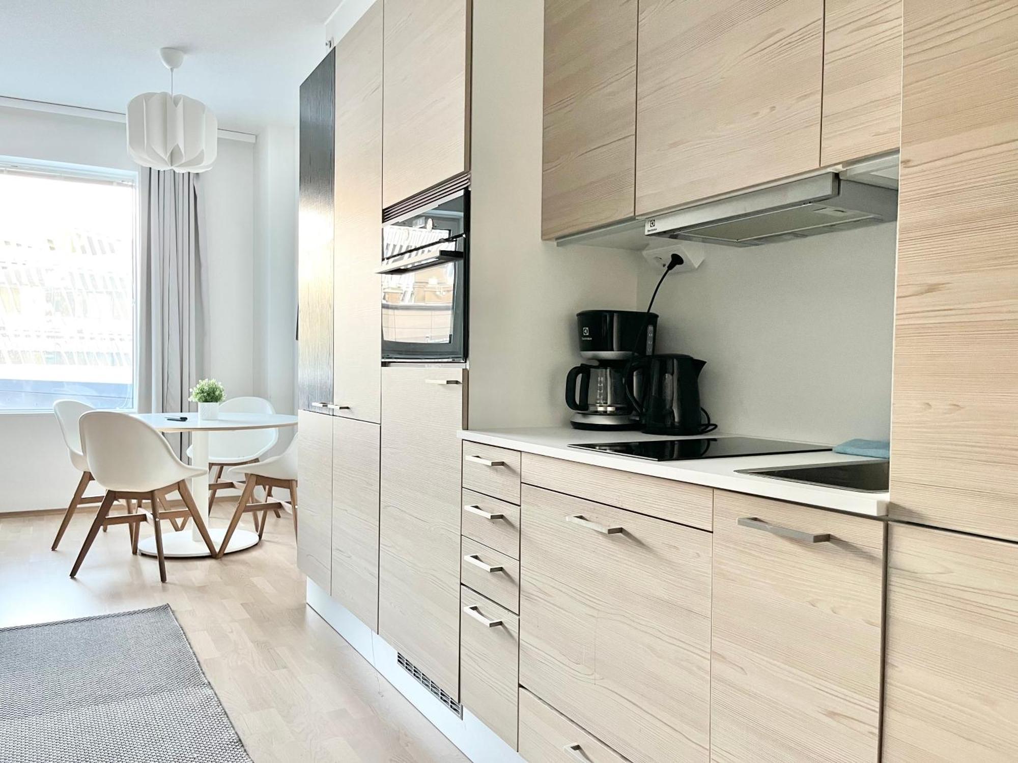 City Home Finland Arena Studio - Perfect Location In Downtown Of Tampere And Great Amenities Buitenkant foto