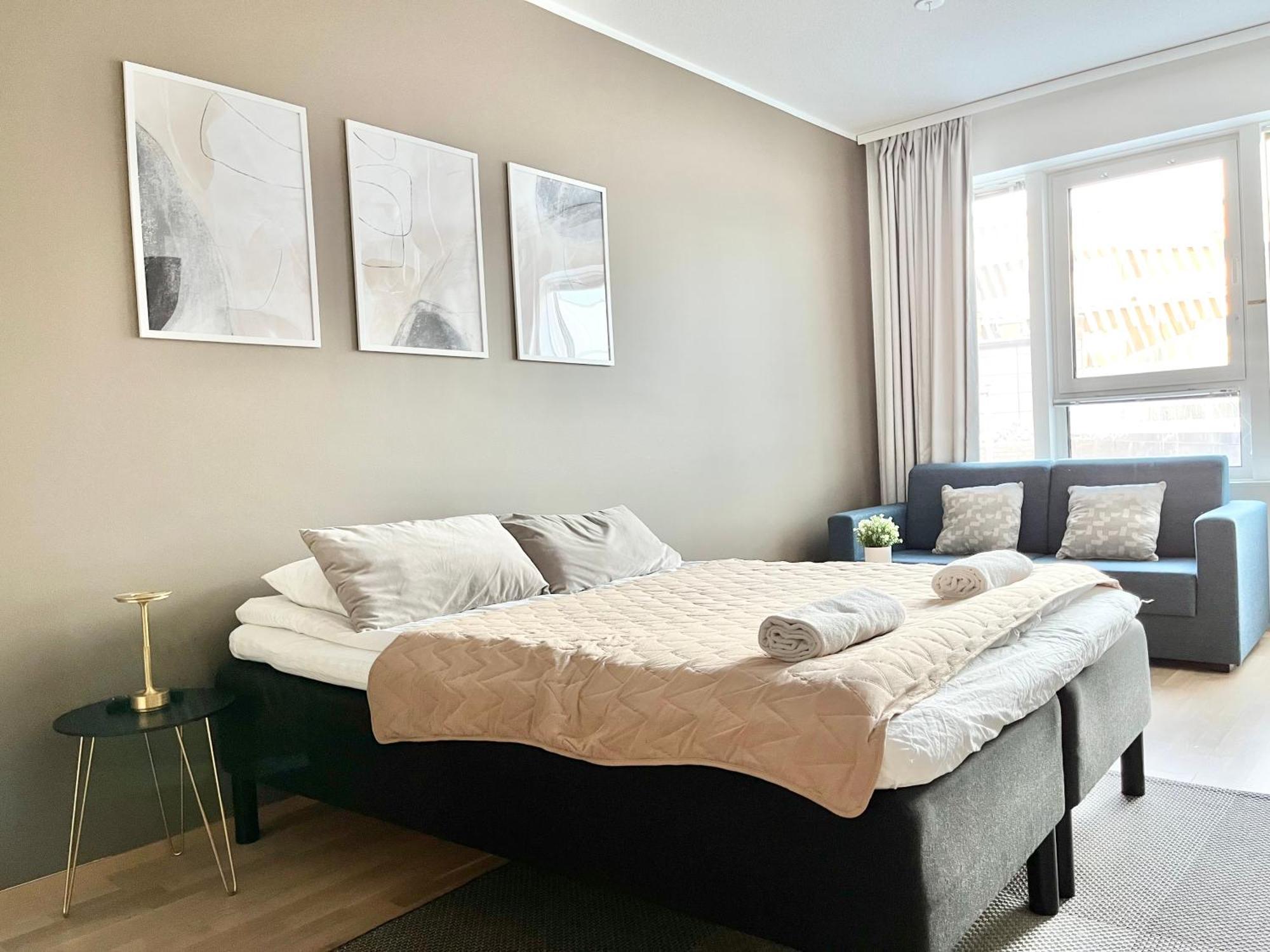 City Home Finland Arena Studio - Perfect Location In Downtown Of Tampere And Great Amenities Buitenkant foto