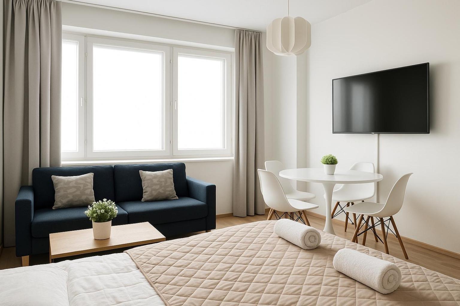 City Home Finland Arena Studio - Perfect Location In Downtown Of Tampere And Great Amenities Buitenkant foto